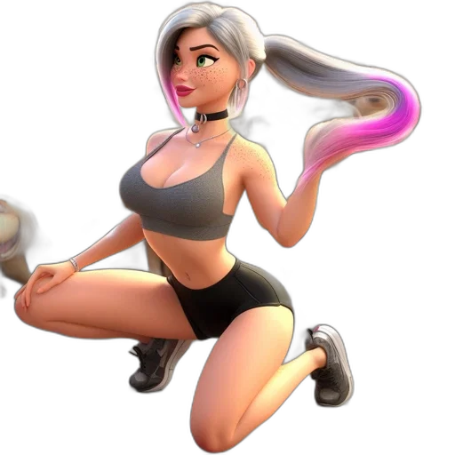 concept art, 3d render, fantasy art, cartoon transparent PNG cut-out