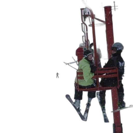 staff, outer space, group, skiers transparent PNG cut-out