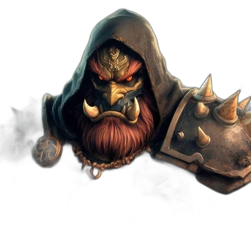 mask, crown, staff, face transparent PNG cut-out