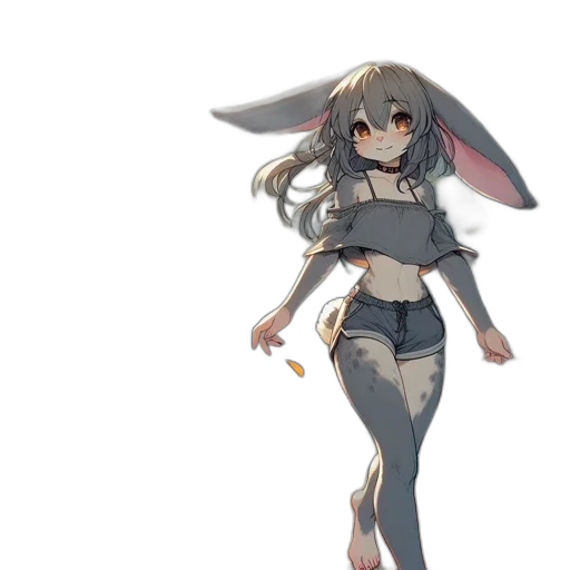 dress, weapon, creature, staff transparent PNG cut-out