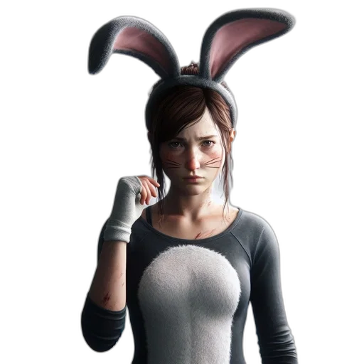 mask, animal, 3d render, concept art transparent PNG cut-out