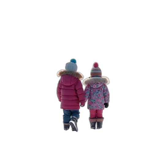 jacket, hat, 3d render, photorealistic transparent PNG cut-out