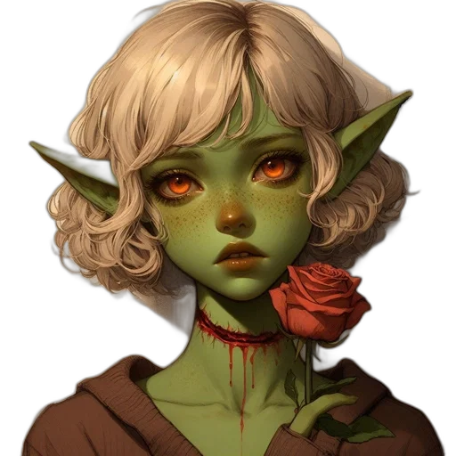 face, staff, mask, fantasy art transparent PNG cut-out