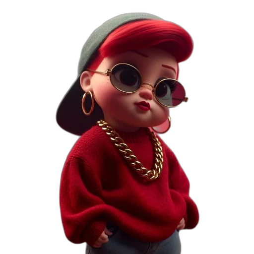 jacket, jewelry, hat, face transparent PNG cut-out