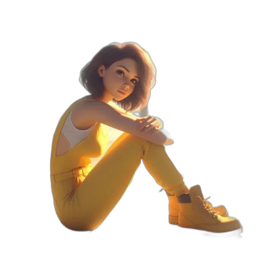 shoes, dress, staff, jacket transparent PNG cut-out