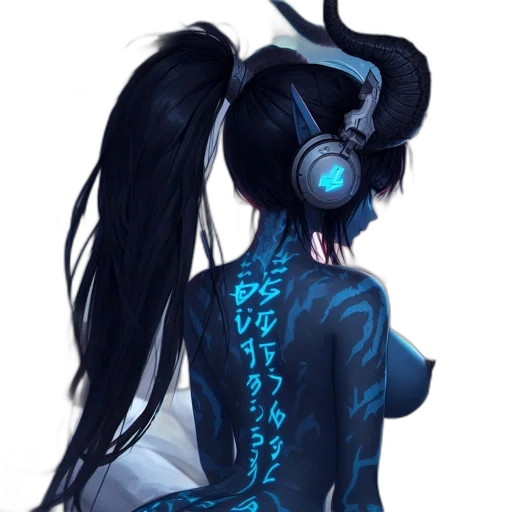 dress, staff, mask, dragon transparent PNG cut-out