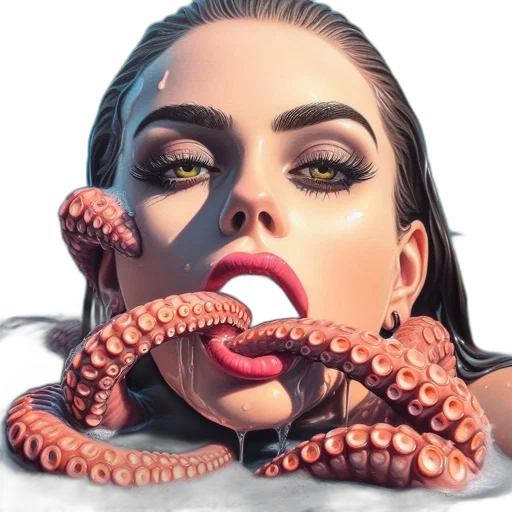 creature, animal, jewelry, hair transparent PNG cut-out