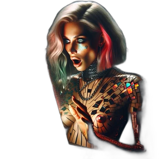 dress, jewelry, concept art, comic book art transparent PNG cut-out