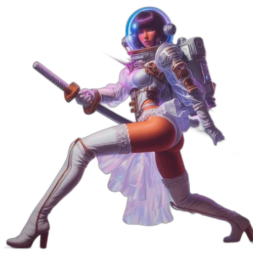 staff, weapon, sword, robot transparent PNG cut-out