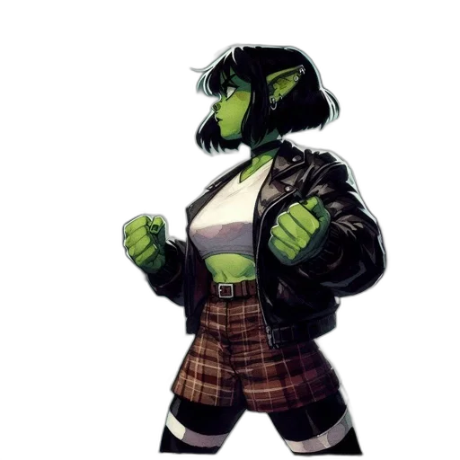 jacket, creature, animal, staff transparent PNG cut-out