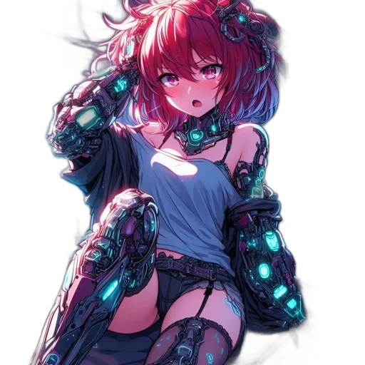 robot, dress, weapon, jacket transparent PNG cut-out
