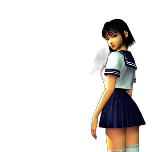 dress, staff, robot, 3d render transparent PNG cut-out