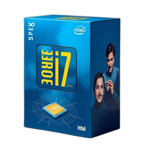 3d render, blue, box, yellow transparent PNG cut-out