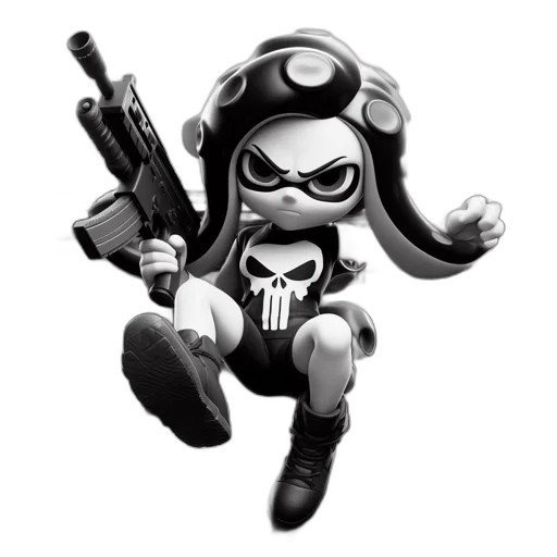 weapon, robot, concept art, cartoon transparent PNG cut-out