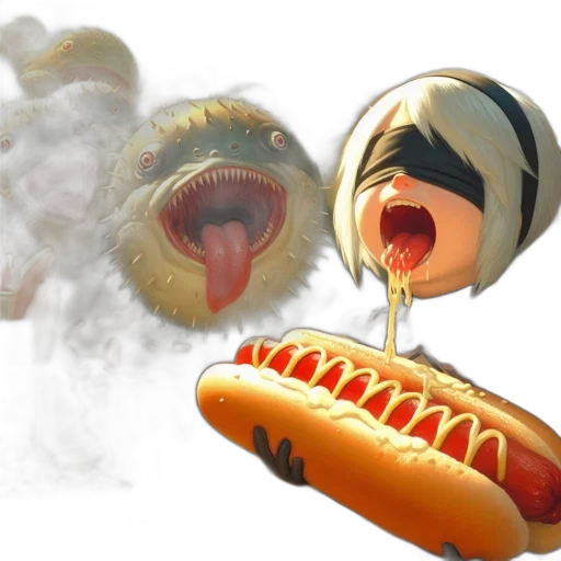 food, animal, creature, concept art transparent PNG cut-out