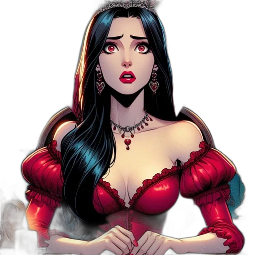 jewelry, comic book art, concept art, fantasy art transparent PNG cut-out