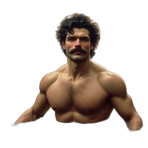 face, animal, weapon, staff transparent PNG cut-out
