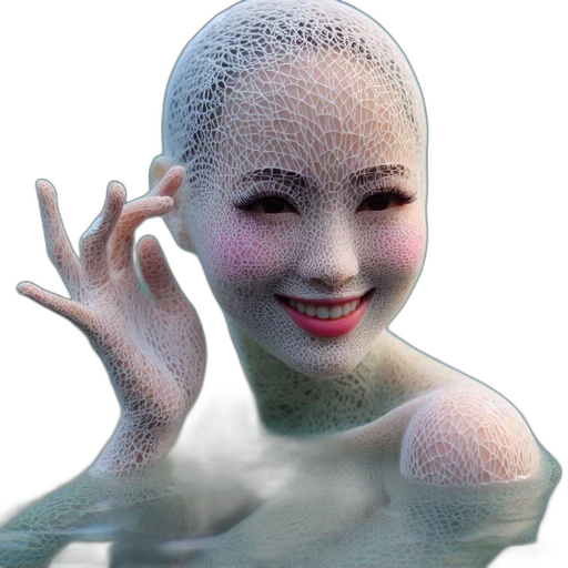 robot, mask, face, creature transparent PNG cut-out