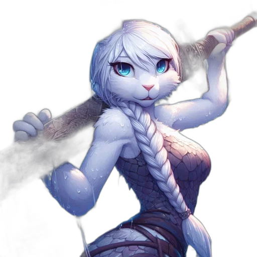 staff, fantasy art, concept art, comic book art transparent PNG cut-out