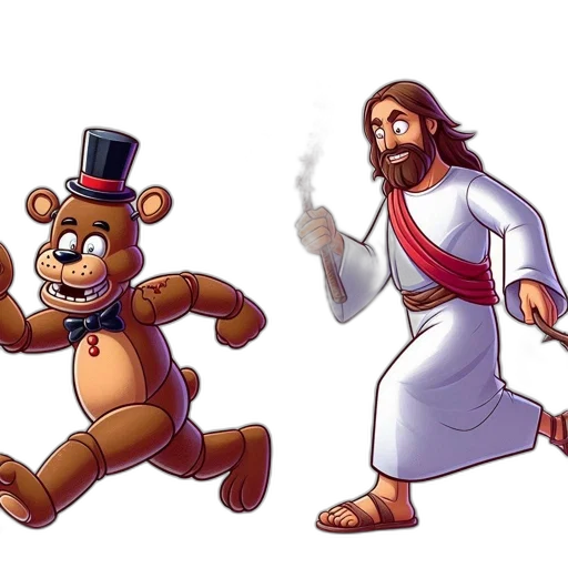 concept art, pixel art, 3d render, cartoon transparent PNG cut-out