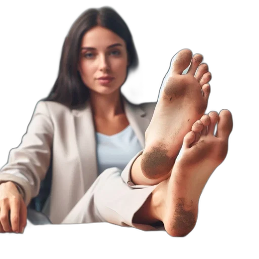 shoes, photorealistic, 3d render, office transparent PNG cut-out