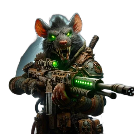 weapon, animal, creature, staff transparent PNG cut-out