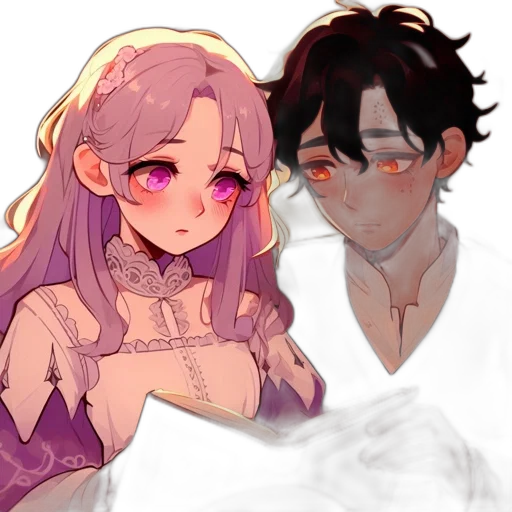 anime, watercolor, pixel art, concept art transparent PNG cut-out