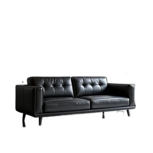 furniture, 3d render, photorealistic, dark transparent PNG cut-out