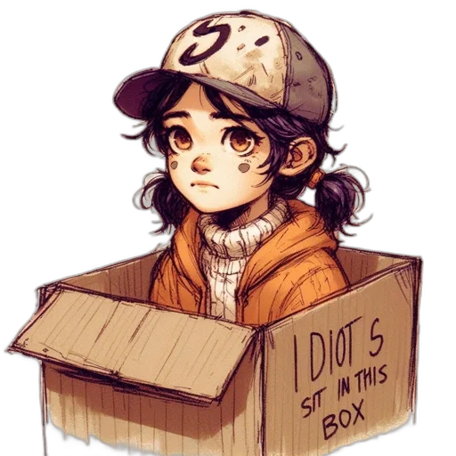 hat, watercolor, concept art, cartoon transparent PNG cut-out