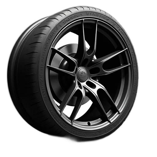 car, 3d render, photorealistic, close-up transparent PNG cut-out