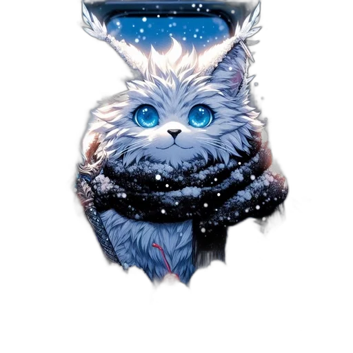animal, staff, concept art, watercolor transparent PNG cut-out