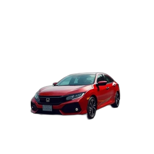 car, 3d render, photorealistic, red transparent PNG cut-out
