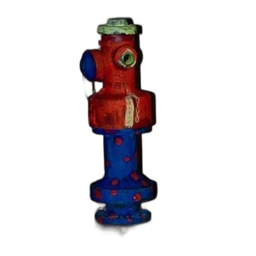 bottle, robot, 3d render, colorful transparent PNG cut-out