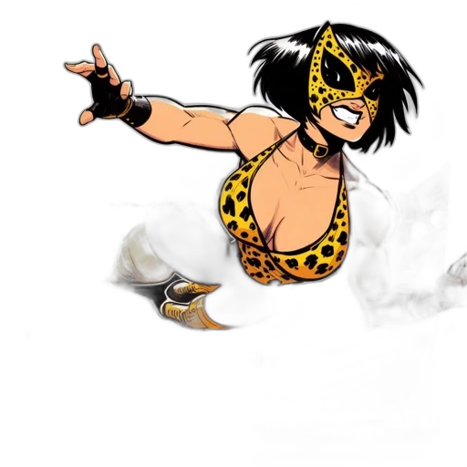 comic book art, concept art, cartoon, fantasy art transparent PNG cut-out