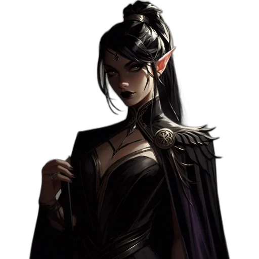 staff, dress, mask, crown transparent PNG cut-out