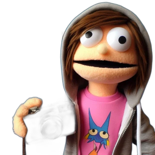 jacket, staff, face, animal transparent PNG cut-out
