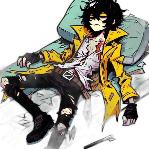 jacket, staff, concept art, pixel art transparent PNG cut-out