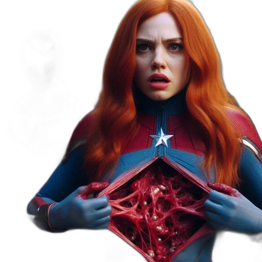 comic book art, concept art, two, characters transparent PNG cut-out