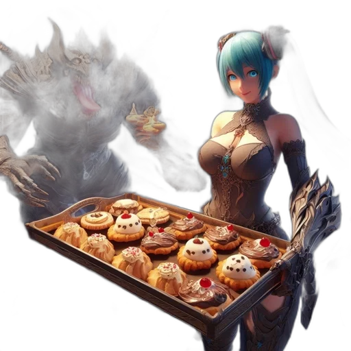 food, dragon, concept art, fantasy art transparent PNG cut-out