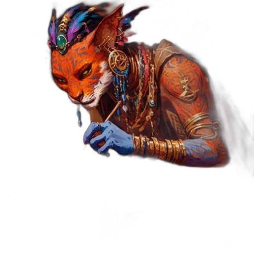 mask, dragon, jewelry, creature transparent PNG cut-out
