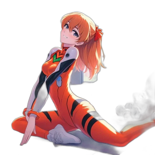 robot, dress, staff, dragon transparent PNG cut-out