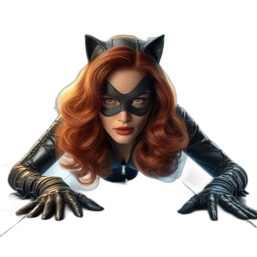 comic book art, concept art, cartoon, woman transparent PNG cut-out