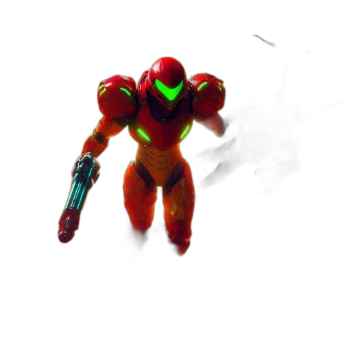 robot, weapon, creature, staff transparent PNG cut-out