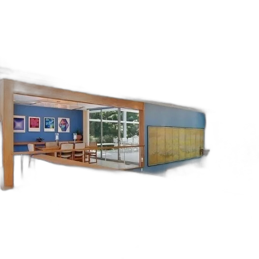 furniture, 3d render, photorealistic, concept art transparent PNG cut-out