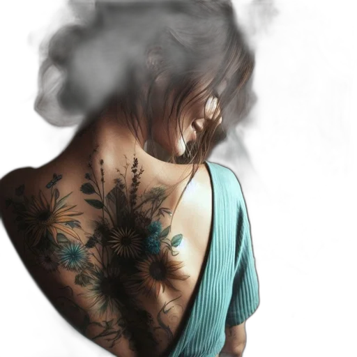 dress, dragon, jewelry, photorealistic transparent PNG cut-out