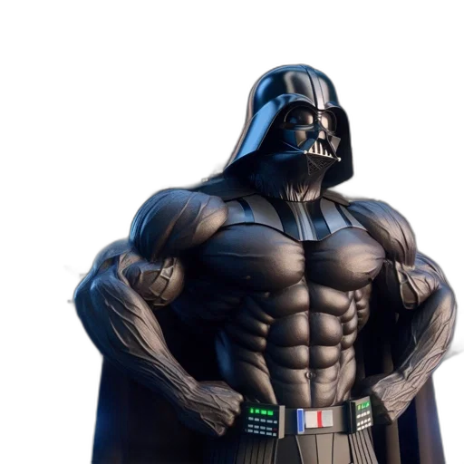 3d render, concept art, comic book art, photorealistic transparent PNG cut-out