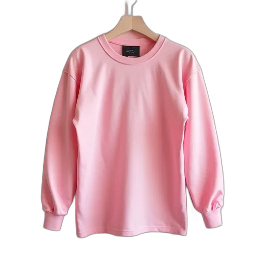 jacket, pastel, pink, long-sleeve transparent PNG cut-out