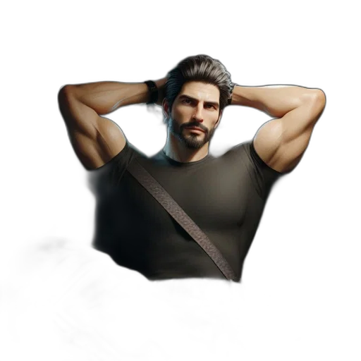 jacket, face, umbrella, car transparent PNG cut-out