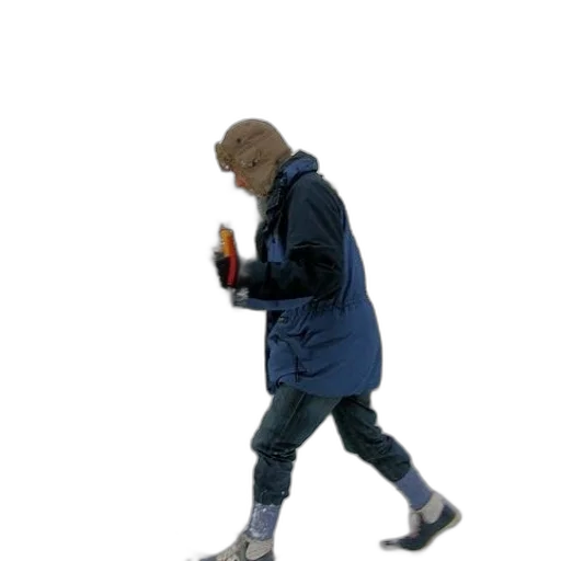 jacket, staff, mask, robot transparent PNG cut-out