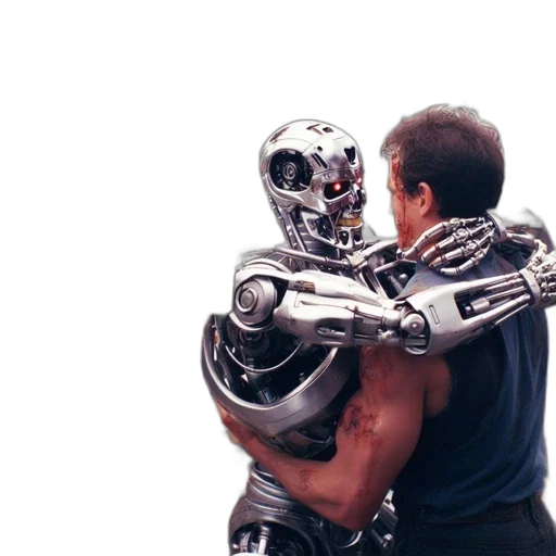 robot, concept art, outer space, behind-the-scenes transparent PNG cut-out